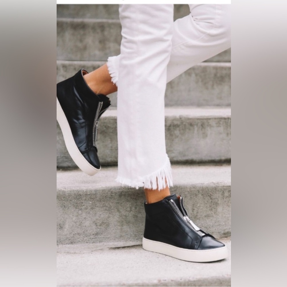 Frye Black and White Women's Sneakers